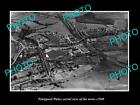 OLD LARGE HISTORIC PHOTO OF PONTYPOOL WALES AERIEL VIEW OF THE TOWN c1940 2