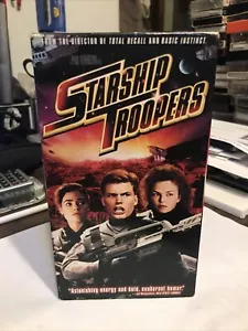 Starship Troopers VHS 1998 Sci FI Gore Action Cult Paul Verhoeven - Picture 1 of 5