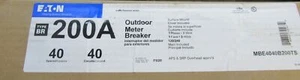 Eaton NSB MBE4040B200TS Loadcenters and Panelboards BR 200A 240V 50/60Hz 1Ph 3Wi - Picture 1 of 5