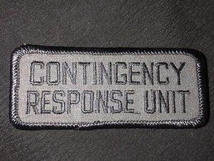 Contingency Response Unit Patch - 3 7/8 inches x 1 5/8 inches  - Imagen 1 de 2