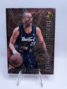1995-96 Topps stadium Club Member's Choice Damon Stoudamire #49 Rookie - Picture 1 of 2