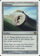 Magic MTG Tradingcard Ninth Edition 2005 Millstone 304/350