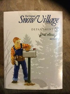 DEPT 56 FIRST CLASS JOB 403656 SNOW VILLAGE WEIHNACHTEN - Bild 1 von 1