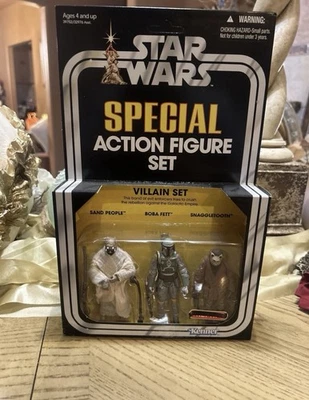Conjunto especial de bonecos de ação Star Wars conjunto vilão Kenner exclusivo – lacrado - Imagem 1 de 4