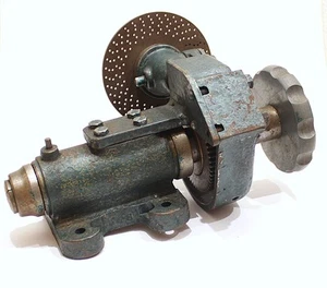 Cabezal de torno para relojeros Schaublin vintage con placa de índice y mandril de 20 mm - Imagen 1 de 11