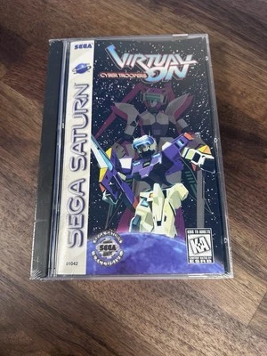 Virtual On: Cyber Troopers (Sega Saturn, 1996) Factory Sealed - Image 1 of 4