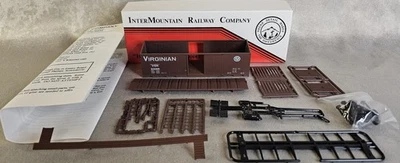 NEW InterMountain HO Scale N&W Historical Soc. Virginian 40' Box Car Kit 63088 - Image 1 of 3