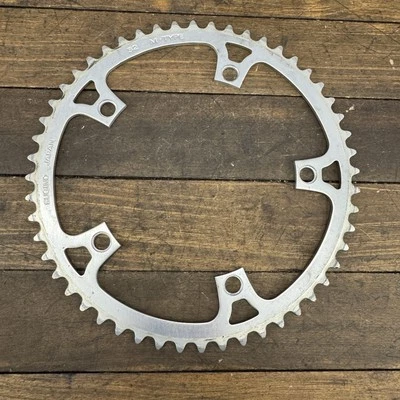 Vintage Sugino 52T Chainring 144 BCD Road Bike Track Japan M-Type 80g Alloy Part - Image 1 of 4