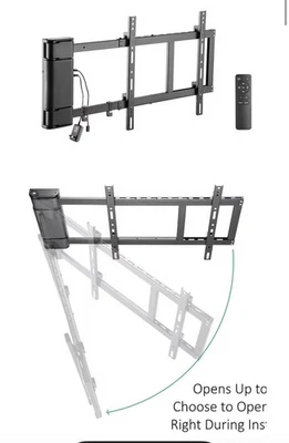 Remote Control Motorized TV Wall mount screen size 32 inch to 75 inch - Image 1 of 2