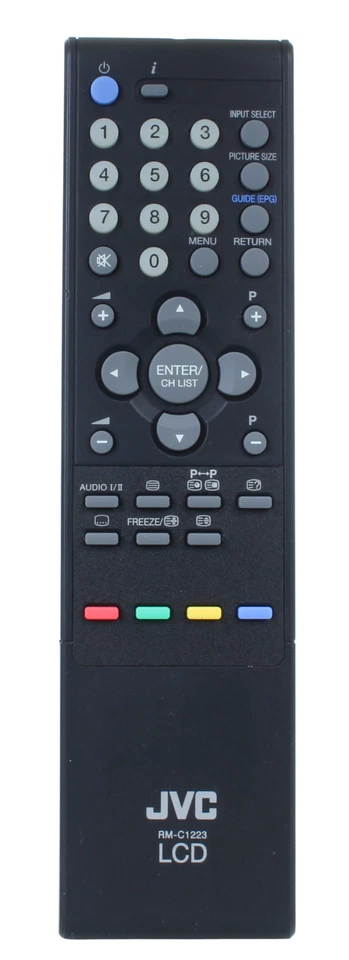 JVC RM-C1223  Télécommande d'origine TV Téléviseur LCD (Réf#V-731) - Photo 1/1