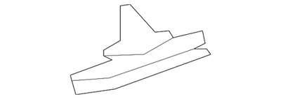 Retenedor de moldeo de panel basculante genuino GM 92138807 Foto 1 de 4