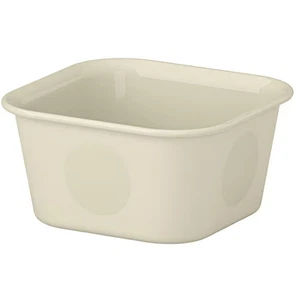 NOJIG Kunststoff Organizer, Beige, 4x4x2", Designed in Sweden - Bild 1 von 3