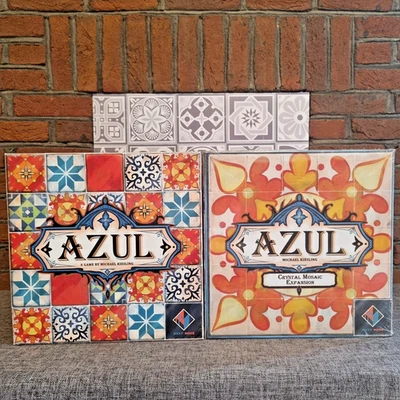 Azul Board Game Plus Cystal Mosaic Expansion - 100% Complete - Image 1 of 4