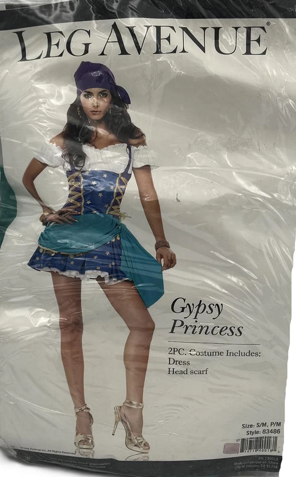 Traveler Princess Adult Women's Alluring 2 pc Costume - Multi Color - S/M - 2/8 - Image 1 of 1