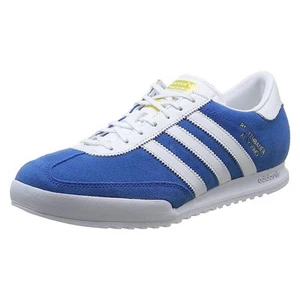 Adidas Originals Beckenbauer Classic Retro Buty Niebieskie Białe Męskie Trampki - Zdjęcie 1 z 6