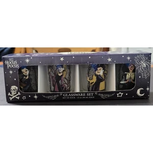 Disney's Hocus Pocus Schnapsglas 4er Set verpackt, Sanderson Schwestern, Halloween - Bild 1 von 8