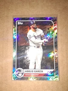 2025 Topps All Star Game Adolis Garcia Rainbow Foil #46 Texas Rangers - Picture 1 of 2
