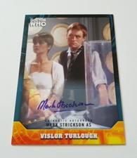 Topps Doctor Who Signature Series 2017 Mark Strickson Autograph Card 