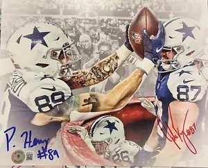 Foto Beckett Holo autografiada de vaqueros de Jake Ferguson y Peyton Hendershot 8x10 - Imagen 1 de 1