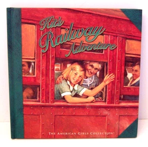 American Girl Kit's Railway Adventure Hardcover Book Complete with all Souvenirs - Picture 1 of 2