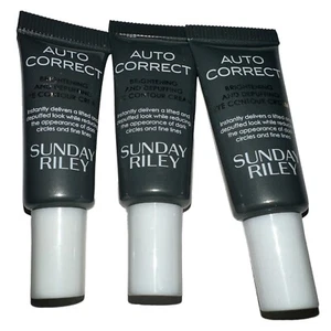 Sunday Riley Auto Correct Brightening Eye Contour Cream 3 ml x 3 - Picture 1 of 3