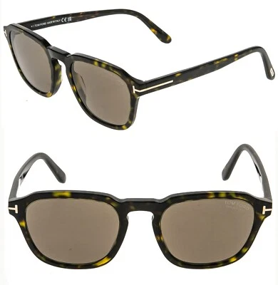 Gafas de sol TOM FORD AVERY FT0931 52H marrón polarizadas retro unisex auténticas 931 Foto 1 de 4
