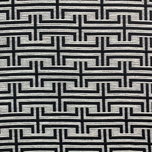 J F FABRICS PERFORMANCE CRYTPON GEOMETRIC UPHOLSTERY FABRIC HICKEN 4 YARDS - Picture 1 of 6