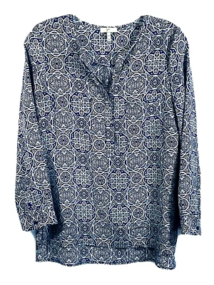 JOIE Women's Silk Top Size XS Purple, White, Multicolor - image 1 of 4