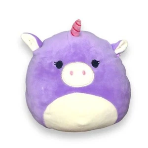 Squishmallow Astrid Purple Unicorn Glitter Horn Soft Plush Stuffed Toy 10” - Picture 1 of 10