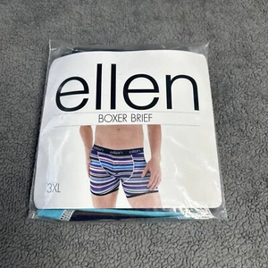 Calzoncillo boxer para hombre Ellen DeGeneres color a rayas talla 3XL nuevo - Imagen 1 de 2