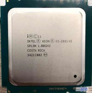 Intel Xeon E5-2651 V2 CPU 12-Core 24-T 1.80GHz 30MB SR19K LGA2011 95W Processor - Picture 1 of 1