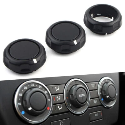 3x Air Condition Control Volume Knobs ABS For Land Rover Freelander 2 2007-15 14 - image 1 of 4