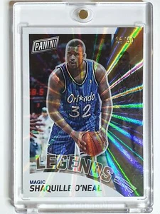 2019 Panini The National Shaquille O'Neal INFINITE LAZER /50 - Ready to Grade - Picture 1 of 3