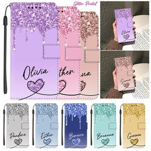 Leather Cover Personalised Wallet Case For Motorola Moto G Stylus G Play G Power - Picture 1 of 48