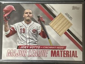 2024 Topps Series 1 Joey Votto Major League Material Bat Relic #MLM-JV Reds