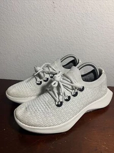 Allbirds TD2 Tree Dasher 2 Womens 9.5 Gray White Running Jogging Gym Shoes - Picture 1 of 8