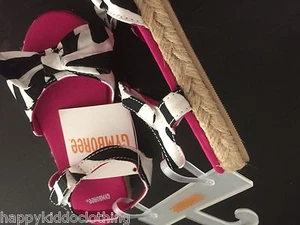 New Gymboree Size 9 Zebra Sandals shoes dress 39.95 Animal print - Picture 1 of 2