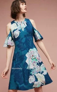 NEU Anthropologie Elia schulterfreies Kleid von Maeve Größe 2-4-6-8-10-12-14-16 - Bild 1 von 4