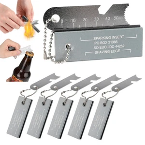 Magnesium Ferro Rod Fire Starter Emergency Ferrocerium Survival striker Flint - Picture 1 of 37