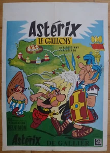 ASTERIX LE GAULOIS 1967 Belvision Affiche Belge Originale 37x52 Movie Poster - Picture 1 of 6