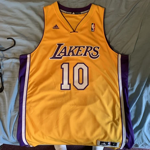 Adidas Steve Nash Lakers Jersey Men’s Size L Lightly Worn Cover