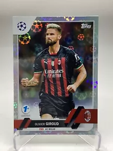 TOPPS UEFA CLUBES COMPETITIONS 2022/23 1a EDICIÓN STARBALL OLIVIER GIROUD - Imagen 1 de 2