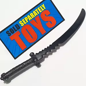 Vtg TMNT Next Mutation Dragon Lord SWORD katana original black weapon accessory - Picture 1 of 14