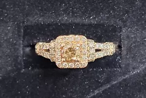 Kay's Jewelers Le Vian Chocolate Diamond Strawberry / Rose Gold 14K Engagement - Picture 1 of 7