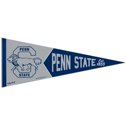 PENN STATE NITTANY LIONS PREMIUM QUALITY PENNANT 12"X30" BANNER COLLEGE VAULT Cover