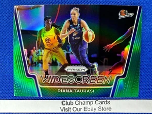 2021 #9 Diana Taurasi WNBA Panini Prizm Widescreen Green Prizm Insert Mercury - Picture 1 of 2