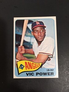 1965 TOPPS VIC POWER, #442, NM (Free Shippong on Any 3!)