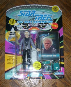 Star Trek ADMIRAL McCOY 4.5" Action Figure 1993 5+ Carded Playmates - Picture 1 of 1