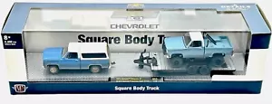 M2 MACHINES AUTO HAULERS 1973 CHEVY SUPER 10 & 1973 CHEVY CHEYENNE SUPER 10 4X4 - Picture 1 of 3