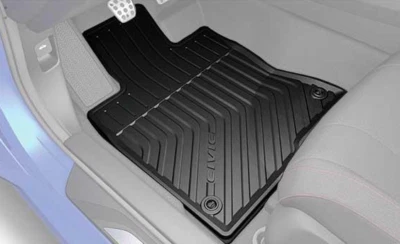 Genuine Honda All Season Weather Floor Mats Set of 4 Fits: 2016-2021 Civic - Image 1 of 3